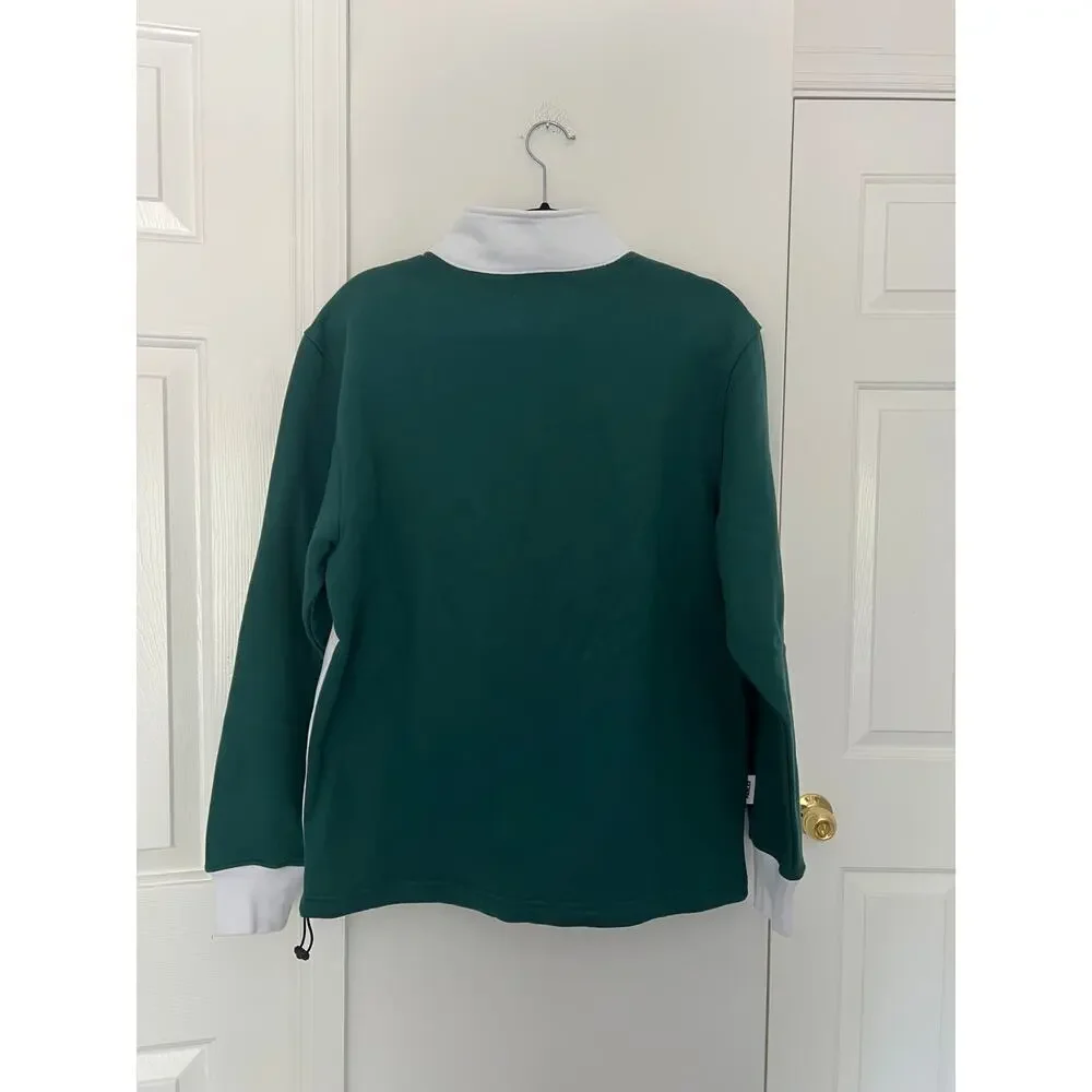 NWT Parlez Bellevue Quarter Zip Block Color Streetwear Unisex MSRP $199